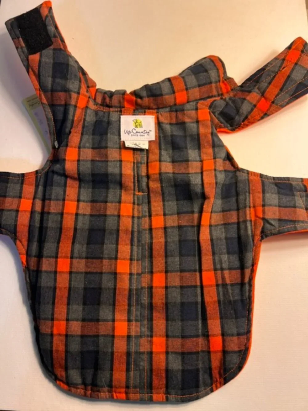 Dog Coat, Orange, Size 12